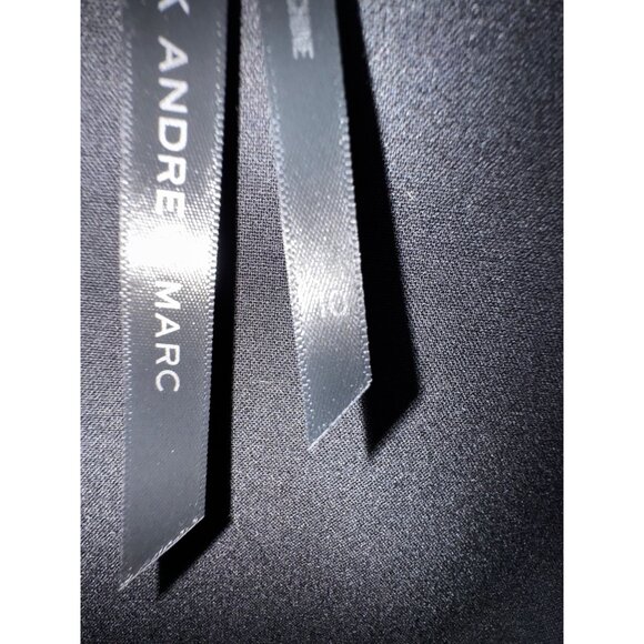 Marc New York Andrew Marc Black & White Striped Dress Size 10 Mod Classic‎ Cute - Picture 6 of 8